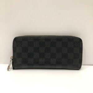 Louis Vuitton Damier Graphite Zip Long Wallet